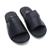 Men's Slipper - Black, Men's Slippers, Chase Value, Chase Value