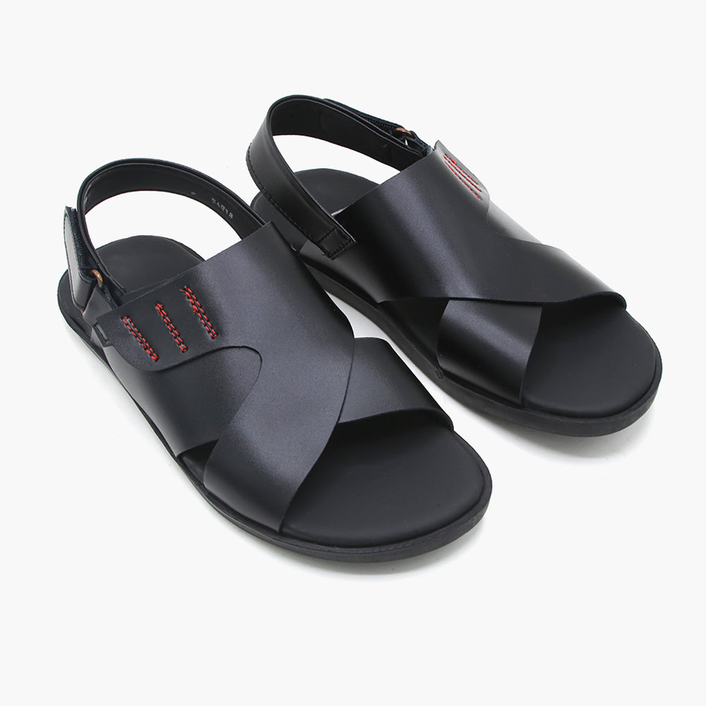 Men's Sandal - Black, Men's Sandals, Chase Value, Chase Value
