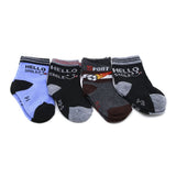 Boys Sock Pack of 4 - Multi Color, Boys Socks, Chase Value, Chase Value