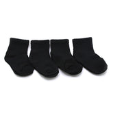 Boys Black Sock Pack of 4 - Multi Color, Boys Socks, Chase Value, Chase Value