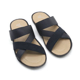 Men's Slipper - Black, Men's Slippers, Chase Value, Chase Value