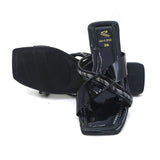 Valuable Open-Toe Slipper - Black, Women Slippers, Chase Value, Chase Value