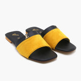 Women's Slipper - Mustard, Women Slippers, Chase Value, Chase Value