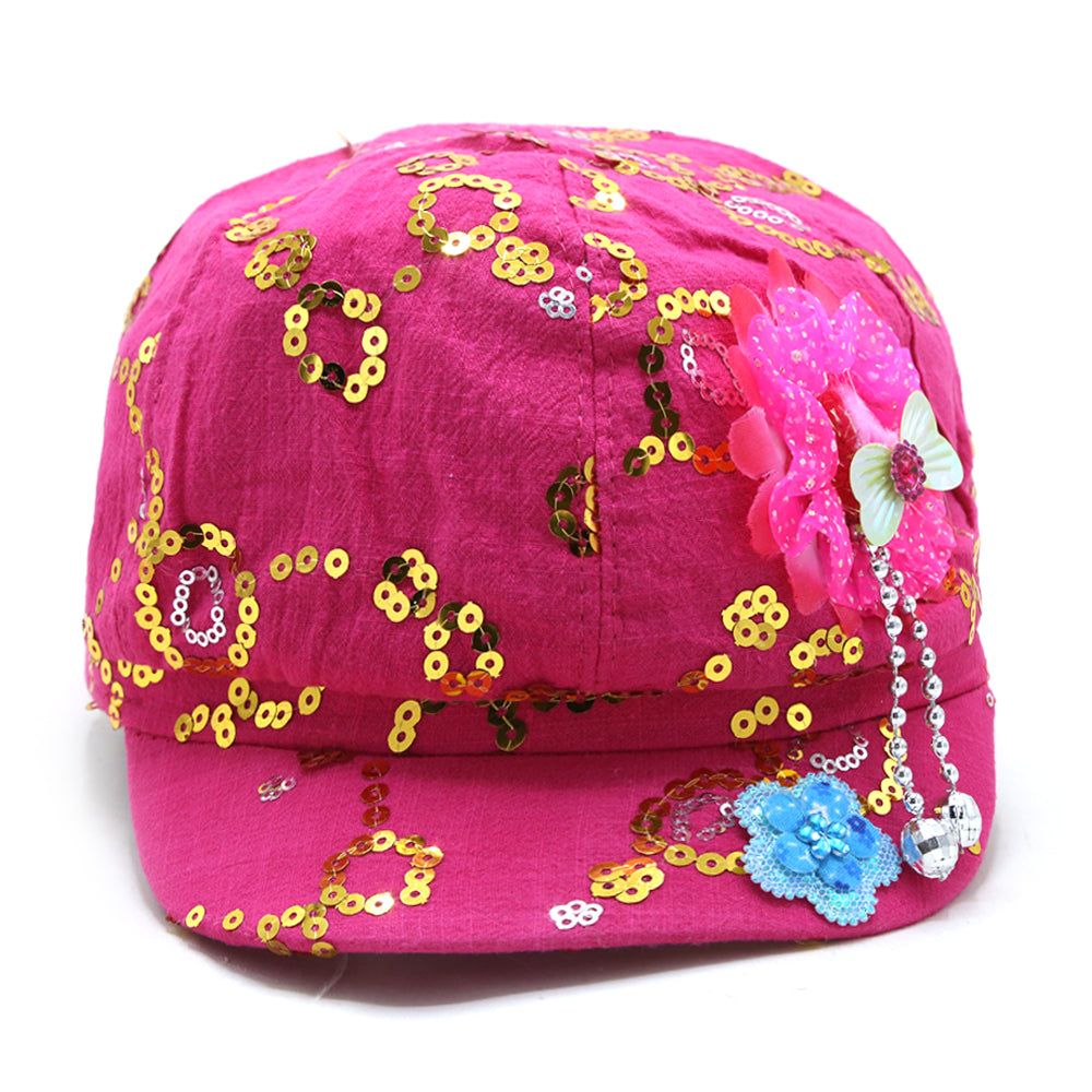 Girls Fancy P-Cap, Girls Caps & Hats, Chase Value, Chase Value