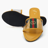Women's Slipper - Yellow, Women Slippers, Chase Value, Chase Value