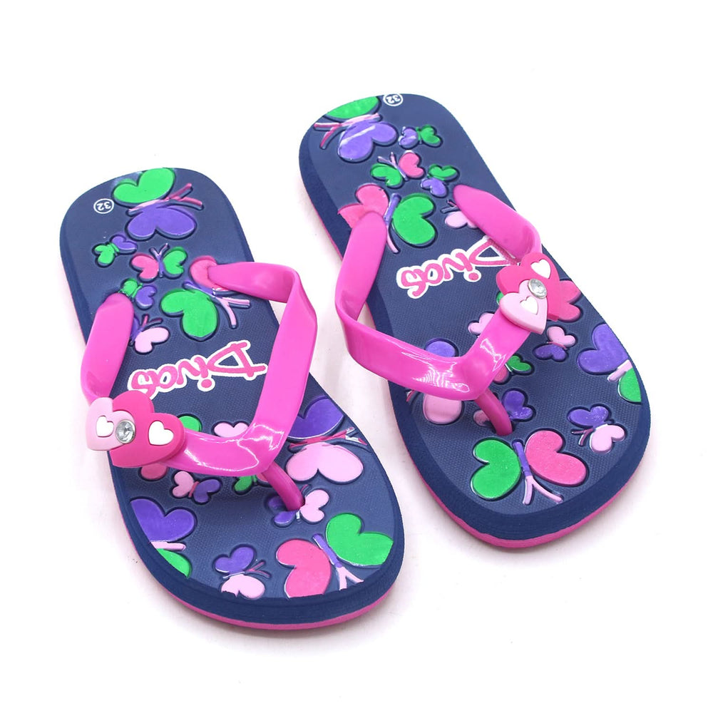 Girls Flip Flop Slipper - Pink, Girls Slippers, Chase Value, Chase Value