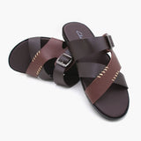 Men's Slipper - Brown, Men's Slippers, Chase Value, Chase Value