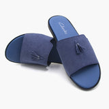 Men's Slipper - Blue, Men's Slippers, Chase Value, Chase Value