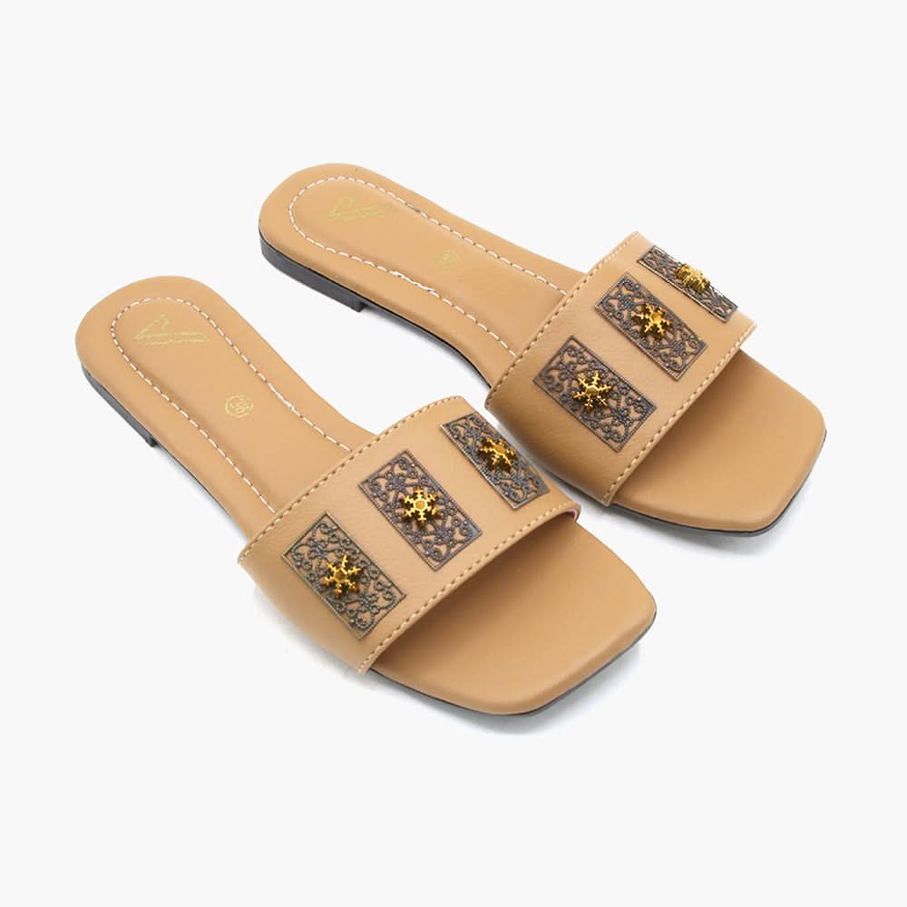 Women's Slipper - Fawn, Women Slippers, Chase Value, Chase Value