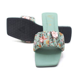 Women's Slippers - Green, Women Slippers, Chase Value, Chase Value