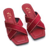 Women's Slippers - Maroon, Women Slippers, Chase Value, Chase Value