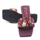 Women's Slippers - Maroon, Women Slippers, Chase Value, Chase Value