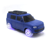 Friction Jeep Land Rover With Light Wheels - Grey, Die-Cast Model Car, Chase Value, Chase Value