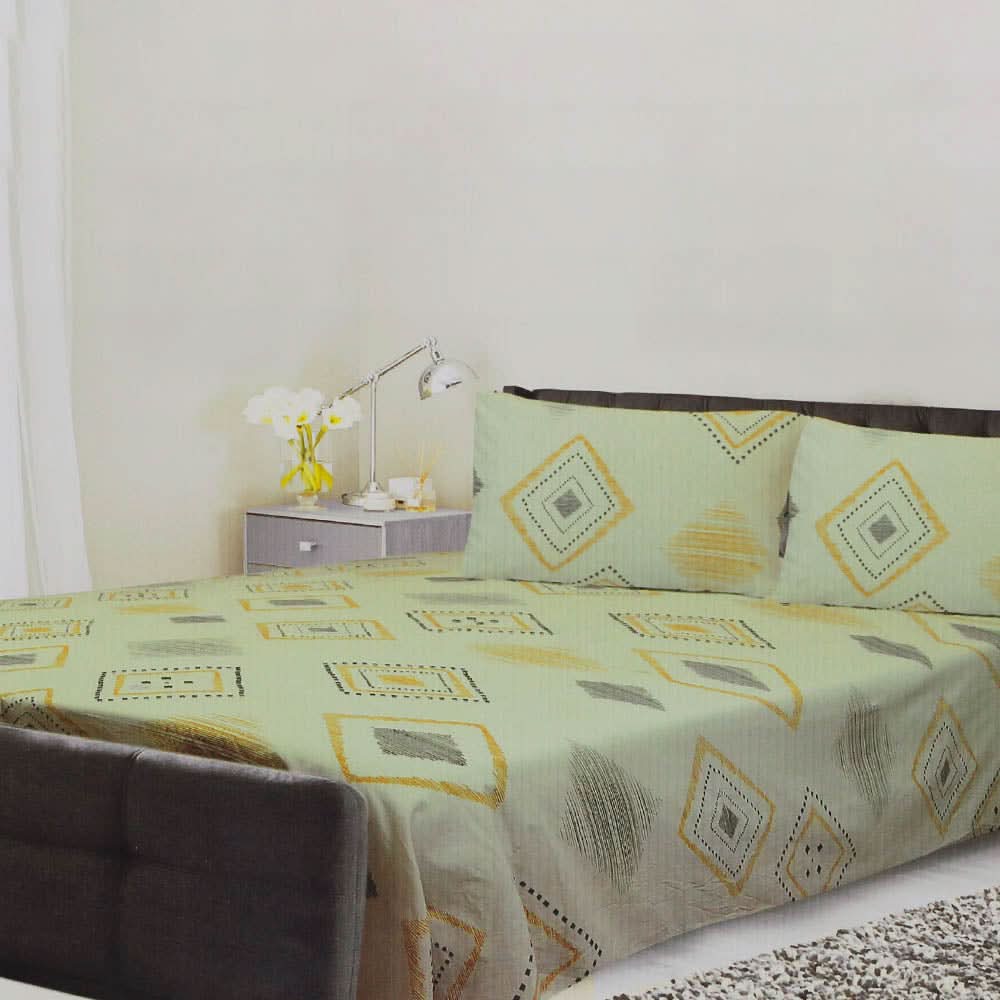 Printed Single Bed Sheet - F, Single Size Bed Sheet, Chase Value, Chase Value