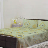 Printed Single Bed Sheet - F, Single Size Bed Sheet, Chase Value, Chase Value