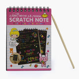 Scratch Book Small - Pink, Coloring Books, Chase Value, Chase Value