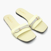 Women's Slipper - Lemon, Women Slippers, Chase Value, Chase Value