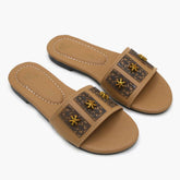Girls Slipper - Fawn, Girls Slippers, Chase Value, Chase Value