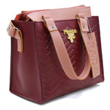 Women's Shoulder Bag - Maroon, Women Bags, Chase Value, Chase Value