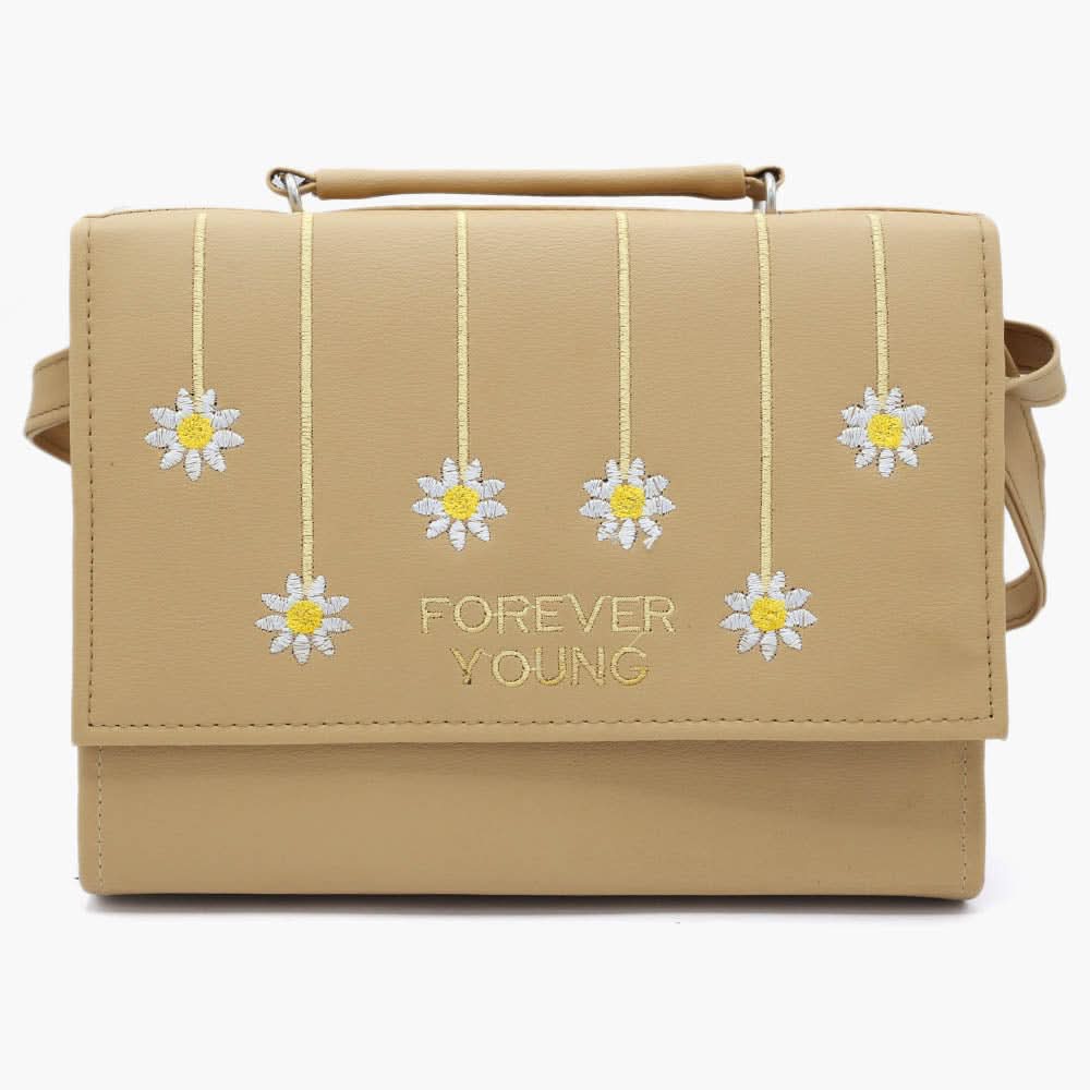 Women's Shoulder Bag - Light Brown, Women Bags, Chase Value, Chase Value
