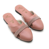 Girls Backless Pump - Peach, Girls Backless Pump, Chase Value, Chase Value
