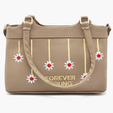 Women's Shoulder Bag - Beige, Women Bags, Chase Value, Chase Value