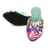 Girls Backless Pump - Green, Girls Backless Pump, Chase Value, Chase Value