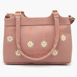 Women's Shoulder Bag - Tea Pink, Women Bags, Chase Value, Chase Value