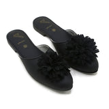 Valuable Women's Backless Pump - Black, Women Backless Pumps, Chase Value, Chase Value
