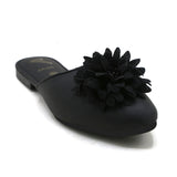 Valuable Women's Backless Pump - Black, Women Backless Pumps, Chase Value, Chase Value