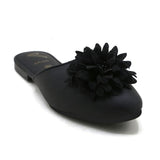 Valuable Women's Backless Pump - Black, Women Backless Pumps, Chase Value, Chase Value