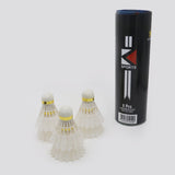 Badminton shuttle Speed plastic Box - 6in1 - White, Sports, Chase Value, Chase Value