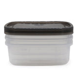 Crisper Large Bowl Pack of 3 - Grey, Storage Boxes, Chase Value, Chase Value