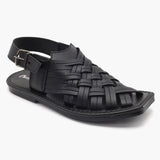 Boys Peshawari Sandal - Black, Boys Sandals, Chase Value, Chase Value