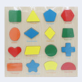 Wooden Puzzle Words Large - Multi Color, Board Games & Puzzles, Chase Value, Chase Value