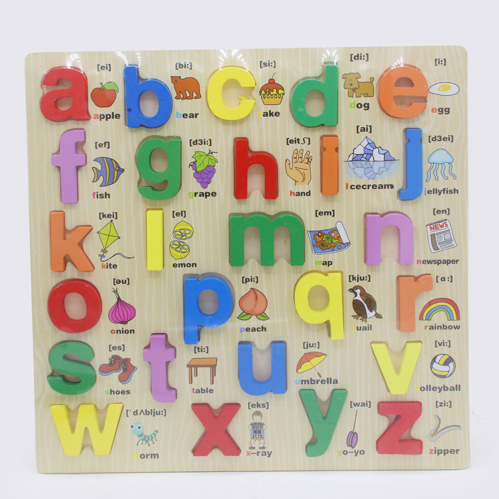 Wooden Puzzle Words Large - Multi Color, Board Games & Puzzles, Chase Value, Chase Value