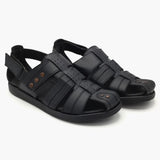 Men's Roman Sandal - Black, Men's Sandals, Chase Value, Chase Value