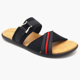 Men's Slipper - Black, Men's Slippers, Chase Value, Chase Value