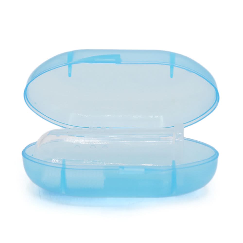 Cuddles Silicon finger brush with Box - Blue, Feeding Supplies, Cuddles, Chase Value