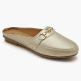 Women's Loafer - Golden, Women Pumps, Chase Value, Chase Value
