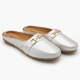 Women's Loafer - Silver, Women Pumps, Chase Value, Chase Value