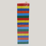 Jenga Colorful Stacking Block - Multi Color, Kids Blocks & Building Toys, Chase Value, Chase Value
