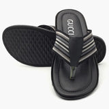 Men's Slipper - Black, Men's Slippers, Chase Value, Chase Value