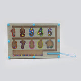 Magnetic Bead Counting Maze For Kids - Blue, Educational Toys, Chase Value, Chase Value