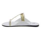 Women's Slipper - White, Women Slippers, Chase Value, Chase Value