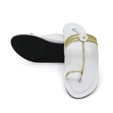 Women's Slipper - White, Women Slippers, Chase Value, Chase Value