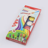 Keep Smiling Water Color 12 Color Set - Multi Color, Coloring Tools, Chase Value, Chase Value