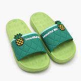 Women's Slider - Green, Women Slippers, Chase Value, Chase Value