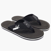 Men's Slipper - Black, Men's Slippers, Chase Value, Chase Value