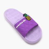 Women's Slider - Purple, Women Slippers, Chase Value, Chase Value